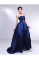 A-Line Strapless Beaded Blue Taffeta Prom Evening Formal Dresses ED011006 A-Line Strapless Beaded Blue Taffeta Prom Evening Formal Dresses ED011006