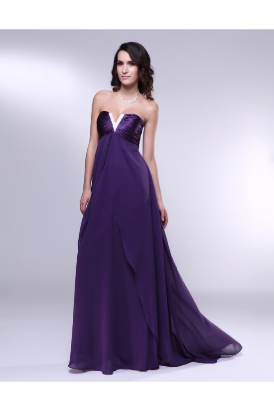 Empire Strapless Long Purple Prom Evening Formal Dresses Maternity Dresses ED011010 Empire Strapless Long Purple Prom Evening Formal Dresses Maternity Dresses ED011010