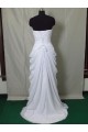 Modest Long White Prom Dresses Evening Party Gowns ED011020