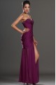 Sheath Sweetheart Beaded Long Chiffon Prom Evening Formal Dresses ED011026