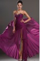 Sheath Sweetheart Beaded Long Chiffon Prom Evening Formal Dresses ED011026