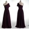 A-Line One-Shoulder Long Chiffon Prom Evening Formal Dresses ED011028