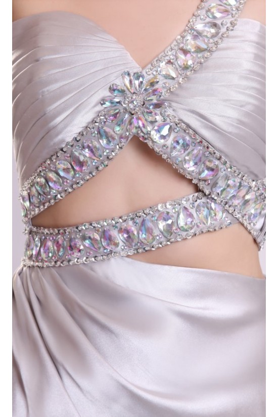 One-Shoulder Long Beaded Prom Evening Formal Party Dresses ED010103 One-Shoulder Long Beaded Prom Evening Formal Party Dresses ED010103