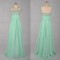 A-Line Sweetheart Beaded Long Chiffon Prom Evening Formal Dresses ED011031