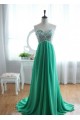 A-Line Sweetheart Beaded Long Green Chiffon Prom Evening Formal Dresses ED011032 A-Line Sweetheart Beaded Long Green Chiffon Prom Evening Formal Dresses ED011032