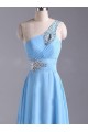 A-Line One-Shoulder Beaded Long Chiffon Prom Evening Formal Dresses ED011043 A-Line One-Shoulder Beaded Long Chiffon Prom Evening Formal Dresses ED011043