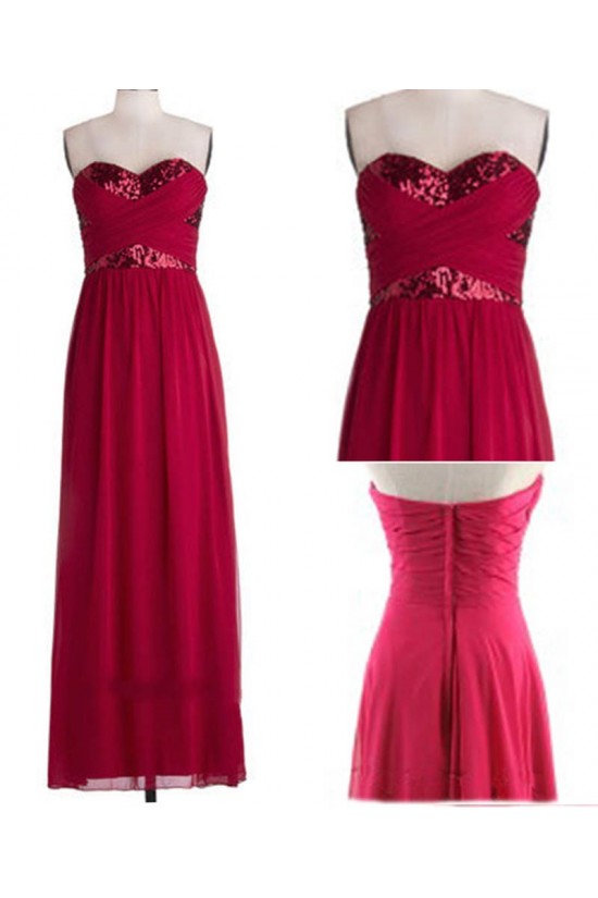 Sheath/Column Sweetheart Sequins Long Chiffon Prom Evening Formal Dresses ED011051 Sheath/Column Sweetheart Sequins Long Chiffon Prom Evening Formal Dresses ED011051