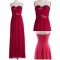 Sheath/Column Sweetheart Sequins Long Chiffon Prom Evening Formal Dresses ED011051