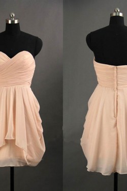 Short/Mini Sweetheart Chiffon Prom Evening Formal Cocktail Dresses ED011061