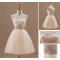 Short/Mini Sweetheart Beaded Tulle Prom Evening Formal Cocktail Dresses ED011064