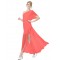 One-Shoulder Long Chiffon Prom Evening Formal Party Dresses ED010107