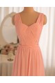 A-Line Long Pink Chiffon Prom Evening Formal Dresses ED011073 A-Line Long Pink Chiffon Prom Evening Formal Dresses ED011073