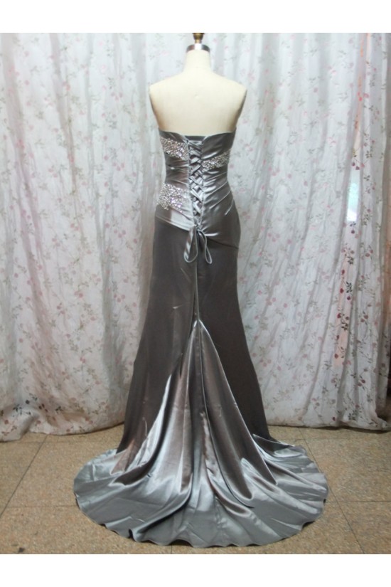 A-Line Strapless Beaded Long Prom Evening Formal Dresses ED011078 A-Line Strapless Beaded Long Prom Evening Formal Dresses ED011078