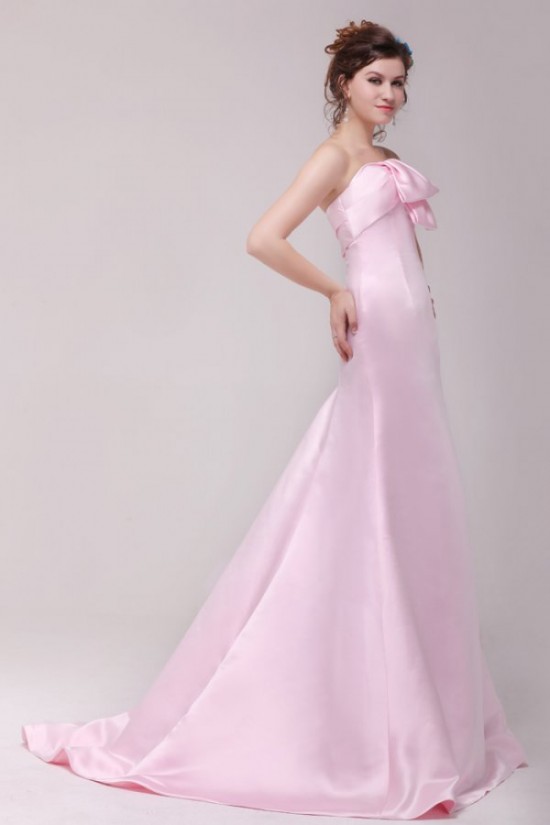 A-Line Strapless Long Pink Prom Evening Formal Party Dresses ED010109 A-Line Strapless Long Pink Prom Evening Formal Party Dresses ED010109