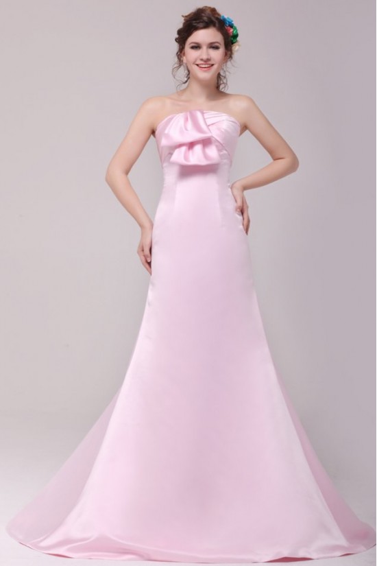 A-Line Strapless Long Pink Prom Evening Formal Party Dresses ED010109 A-Line Strapless Long Pink Prom Evening Formal Party Dresses ED010109