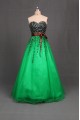A-Line Sweetheart Beaded Black Green Long Prom Evening Formal Dresses ED011096 A-Line Sweetheart Beaded Black Green Long Prom Evening Formal Dresses ED011096