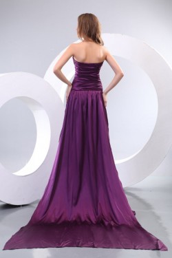 Long Purple Sweetheart Prom Evening Formal Party Dresses ED010112