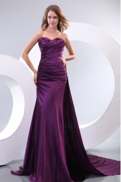 Long Purple Sweetheart Prom Evening Formal Party Dresses ED010112