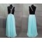 A-Line One-Shoulder Beaded Long Chiffon Prom Evening Formal Dresses ED011133