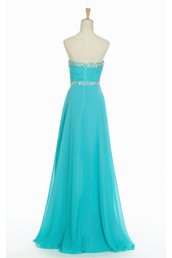 A-Line Sweetheart Beaded Long Chiffon Prom Evening Formal Dresses ED011137 A-Line Sweetheart Beaded Long Chiffon Prom Evening Formal Dresses ED011137