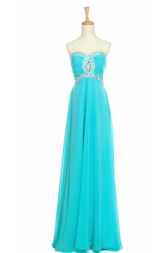 A-Line Sweetheart Beaded Long Chiffon Prom Evening Formal Dresses ED011137 A-Line Sweetheart Beaded Long Chiffon Prom Evening Formal Dresses ED011137