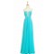 A-Line Sweetheart Beaded Long Chiffon Prom Evening Formal Dresses ED011137