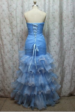 Trumpet/Mermaid Sweetheart Beaded Long Prom Evening Formal Dresses ED011145