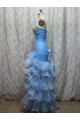 Trumpet/Mermaid Sweetheart Beaded Long Prom Evening Formal Dresses ED011145