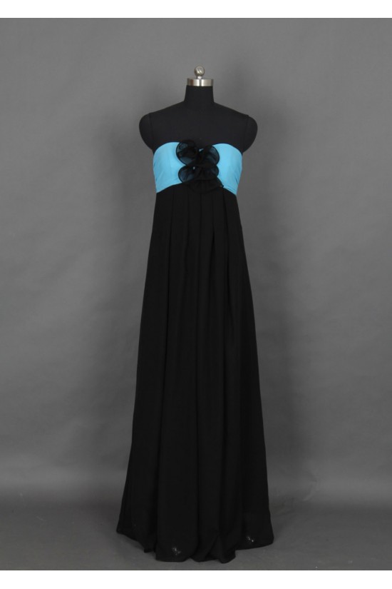 Empire Sweetheart Long Chiffon Prom Evening Formal Dresses ED011148