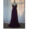 Empire One-Shoulder Beaded Long Chiffon Prom Evening Formal Dresses ED011149