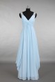 A-Line V-Neck Beaded Long Chiffon Prom Evening Formal Dresses ED011154 A-Line V-Neck Beaded Long Chiffon Prom Evening Formal Dresses ED011154