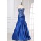 Trumpet/Mermaid Sweetheart Beaded Long Blue Prom Evening Formal Dresses ED011162