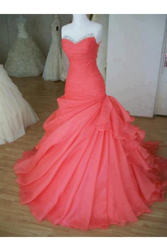Ball Gown Sweetheart Beaded Long Prom Evening Formal Dresses ED011171