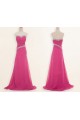 A-Line Sweetheart Beaded Long Chiffon Prom Evening Formal Dresses ED011183