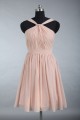 A-Line Short Chiffon Prom Evening Bridesmaid Dresses ED011186