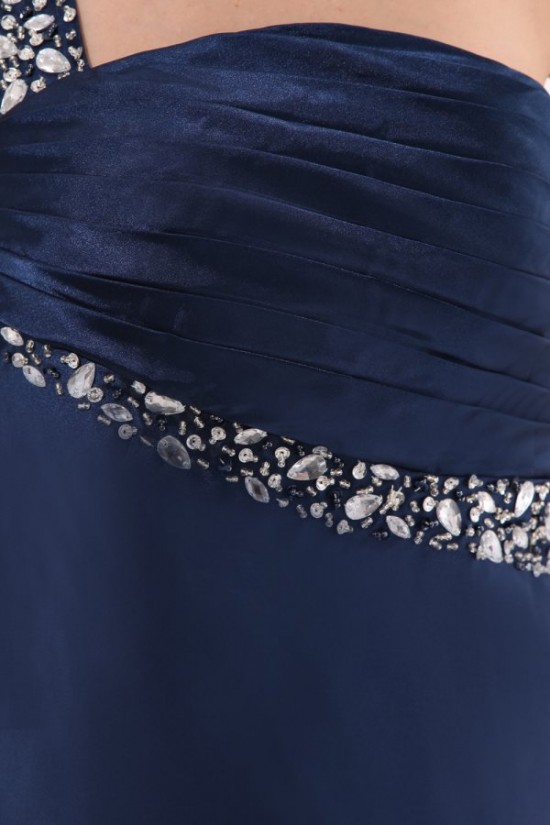 One-Shoulder Beaded Long Blue Prom Evening Formal Party Dresses ED010119 One-Shoulder Beaded Long Blue Prom Evening Formal Party Dresses ED010119