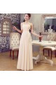 A-Line One-Shoulder Beaded Long Chiffon Prom Evening Formal Dresses ED011194
