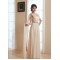 A-Line One-Shoulder Long Chiffon Prom Evening Bridesmaid Dresses ED011209