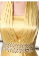 A-Line Halter Beaded Long Prom Evening Formal Dresses ED011219