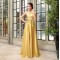 A-Line Halter Beaded Long Prom Evening Formal Dresses ED011219