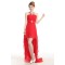 High Low Beaded Red Chiffon Prom Evening Formal Dresses ED011227