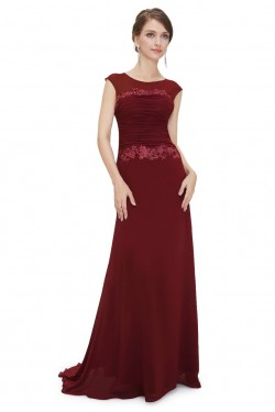 Long Chiffon Prom Evening Formal Party Dresses ED010123