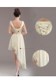 A-Line Short Chiffon Prom Evening Bridesmaid Dresses ED011231