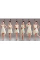 A-Line Short Chiffon Prom Evening Bridesmaid Dresses ED011231