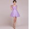 A-Line Short Tulle Prom Evening Formal Bridesmaid Dresses ED011232