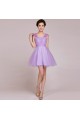 A-Line Short Tulle Prom Evening Formal Bridesmaid Dresses ED011232