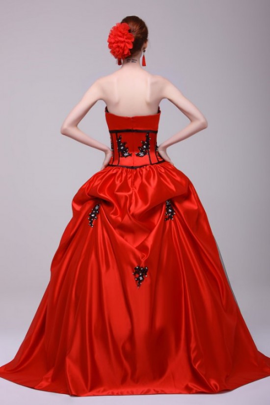 Ball Gown Strapless Long Prom Evening Formal Party Dresses ED010124 Ball Gown Strapless Long Prom Evening Formal Party Dresses ED010124