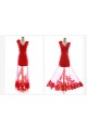 Long Red Prom Evening Formal Dresses ED011255