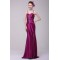 Long Purple Beaded Spaghetti Strap Prom Evening Formal Party Dresses ED010126