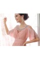 A-Line Beaded Long Pink Chiffon Prom Evening Formal Dresses ED011284 A-Line Beaded Long Pink Chiffon Prom Evening Formal Dresses ED011284